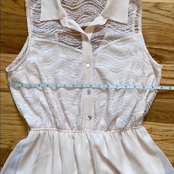 Rue21 - High Low Dress with Lace Collar - L - Picture 2 of 6